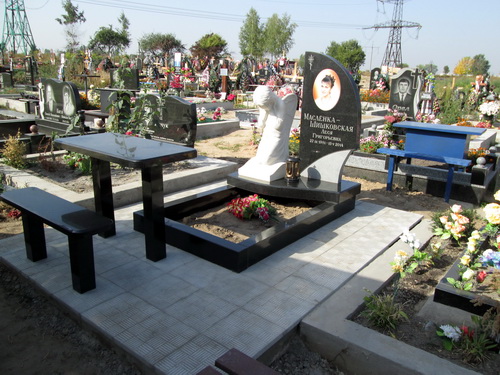 Памятники с ангелами на кладбищах Киева