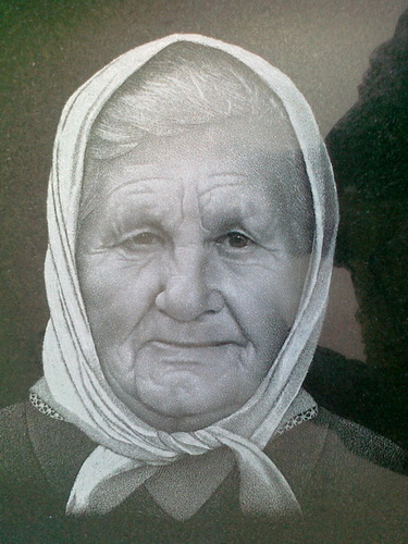 Фотография на памятнике