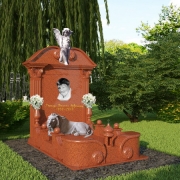 На фото 3D проект памятника. Изготовление 3d дизайна памятника в Киеве, за 3дня. Цена 3D проекта памятника 1 тыс. грн.