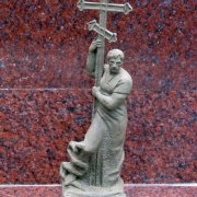 На фото, макет будущей фигуры в полный рост с портретным сходством. Изготовление мраморных фигур VIP класса в цеху Александра Прядко в Киеве сегодня. Создание скульптур и статуй из мрамора класса ВИП в Киеве.