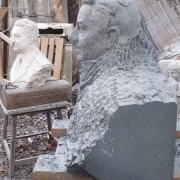 Создание бюстов из гранита. Фото бюста для памятника.