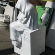 Фигура из полимера на могилу. Заказать статую из полимера - можно с сайта: http://www.prjadko.kiev.ua