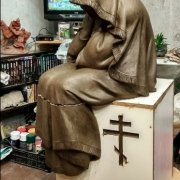 Скульптура из полимера, фото модели в цеху. Купить скульптуру из полимера по доступной цене, можно прямо с нашего сайта: https://www.prjadko.kiev.ua