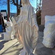 Высота статуи из литьевого мрамора 130 см.
