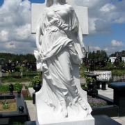 Мраморная скульптура ВИП класса, фото готовой скульптуры на Южном кладбище. Изготовление VIP скульптуры из мрамора в Киеве сегодня с гарантией 10 лет. Стоимость скульптуры, согласно проекта.