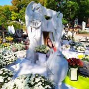 Фото мраморной скульптуры ВИП класса. Высота мраморной скульптуры - 2 м.