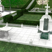 3d проект мраморного памятника, изготовление в Киеве. На фото 3d модель памятника, срок изготовления семь дней. Стоимость 3D проекта памятника 1,5 тыс. грн.