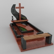 3D проект памятника на одного; моделирование проекта памятника. Заказ 3D дизайна памятника, по доступной цене в Киеве. Стоимость изготовления 3д проекта сегодня, от 1,25 тыс. грн.