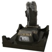 На фото 3д проект ангела на могиле. Создание модели памятника с ангелом. Вариант 3d проекта памятника со скульптурой. Стоимость изготовления 3д проекта в Киеве, от 1200 грн.