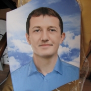 Портрет мужчины для памятника. Размер портрета на памятник: 40 х 60 см. Цена портрета мужчины на камне 5 тыс. грн.