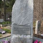 Вариант памятника в форме обапол, размер гранитного обапола: 195 х 63 х 38 см. Этот обапол из серого гранита оформлен стильной табличкой с рельефной надписью. Оформление этого памятника сдержанное и скромное, с минимизацией текста.