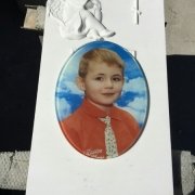 Детский памятник из мрамора. Высота детского памятника - 96 см. Цена памятника мальчику - доступна.