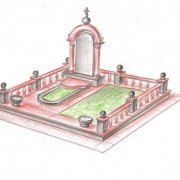 Сделать рисунок памятника от руки за 15 минут. Цена изготовления эскиза, от 1 тыс. грн.