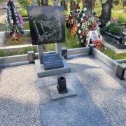 Оформление могилы памятником на заказ. Высота согласно проекта.