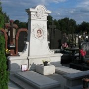 ВИП памятник из белого мрамора фото. Изготовление мраморных памятников ВИП класса; собственное производство в Киеве.