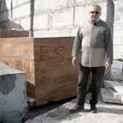 Фото блока песчаника на складе в Киеве. Цена блока из песчаника доступна.