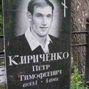 Памятник на одного мужчине. Фото памятника на кладбище.