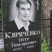 Памятник на одного мужчине. Фото памятника на кладбище.