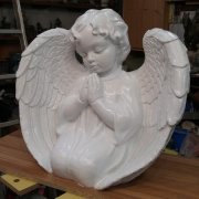 Ширина скульптуры ангела. Купить скульптуру ангела - можно с сайта: https://www.prjadko.kiev.ua