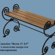 Кованая лавка