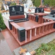 Фото гранитного цоколя. Размеры - согласно проекта памятника.