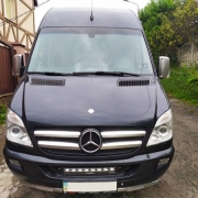 Транспортировка гроба с телом в любой город Украины катафалком Mercedes Benz Sprinter.