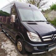 Ритуальные перевозки по Украине круглосуточно катафалком Mercedes Benz Sprinter, 15ть мест.