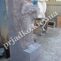 Изготовление каменной скульптуры на производстве в Киеве.
