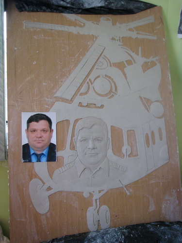Барельєф на пам'ятнику