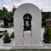 Пам'ятники з білого граніту.18
